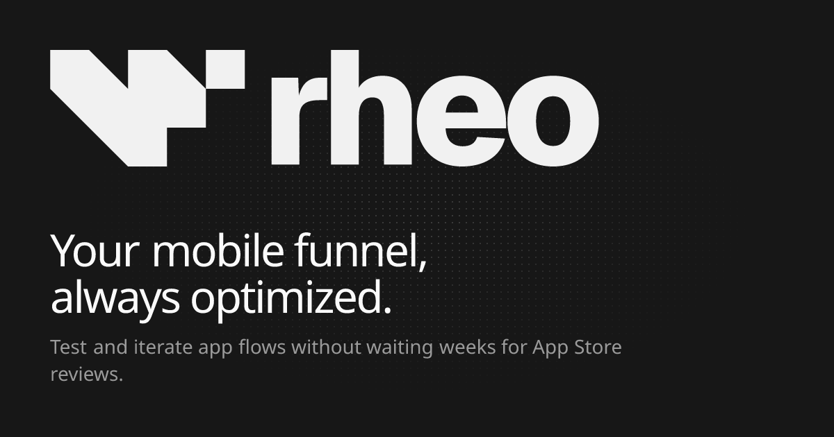 Rheo screenshot